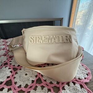 Steve Madden Beige Crossbody Bag